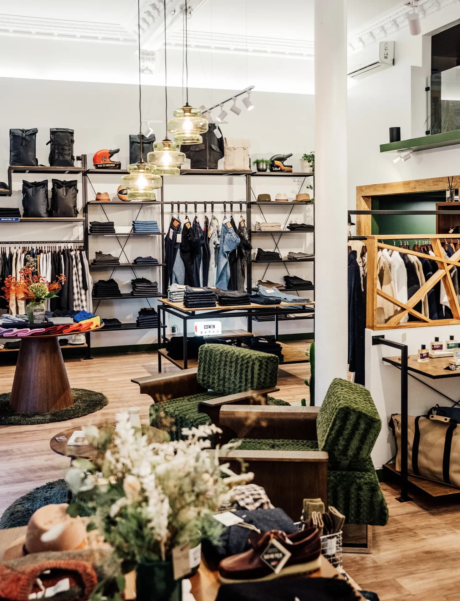 Intérieur boutique Legacy
